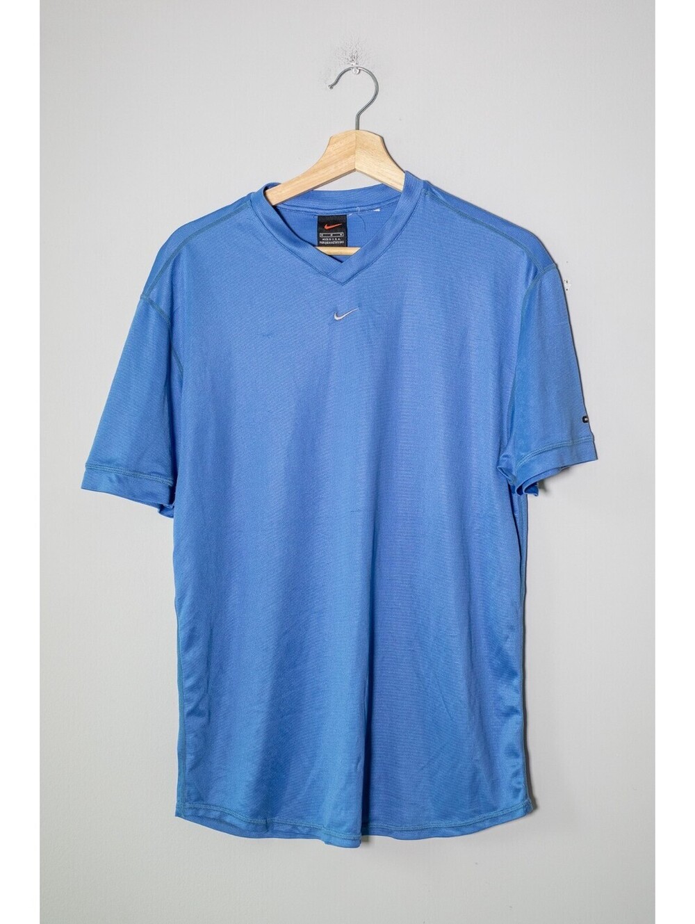 Nike Swoosh Exercise Shirt - Men's M Vintage Y2K Made in USA